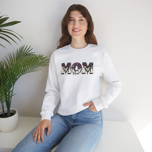 Sweet Comfort Mom Crewneck Sweatshirt - Perfect Mother's Day Gift for Donut Lovers
